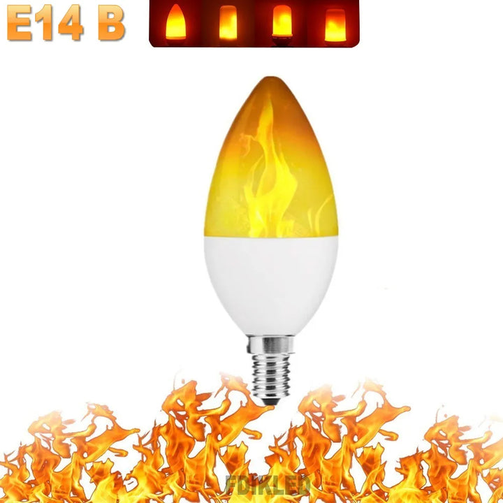LED Party Lamp with 4 Fire Modes Bowlift