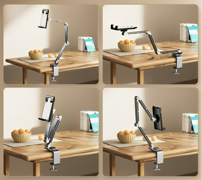 Aluminum Device Holder | Perfect for Phones, Tablets & More | Bowlift