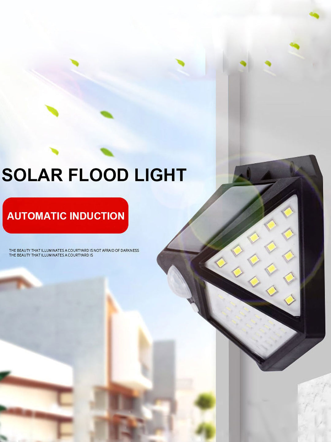 BowLift | MULTIFUNCTIONAL SOLAR LAMP - WATERPROOF LED GARDEN LIGHTING WITH MOTION SENSOR