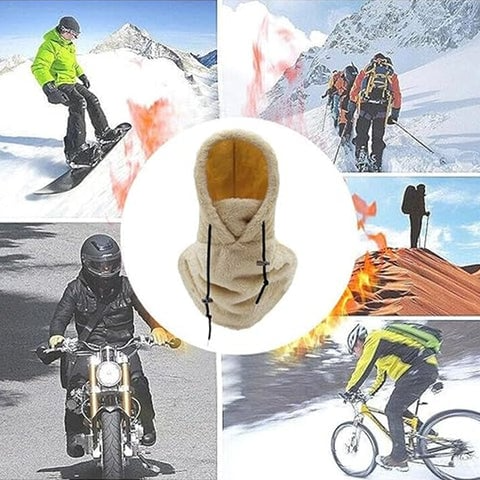 Ski mask with Sherpa hood | Bowlift