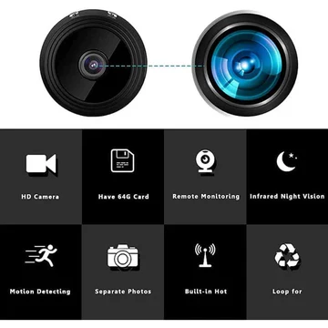 BowLift | Mini Wireless Magnetic Camera with Audio and Video Live Feed