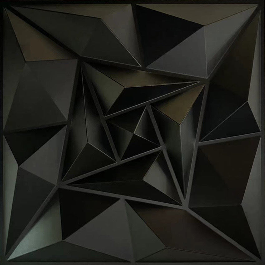PVC wall panels, 3D structure, 30×30 cm