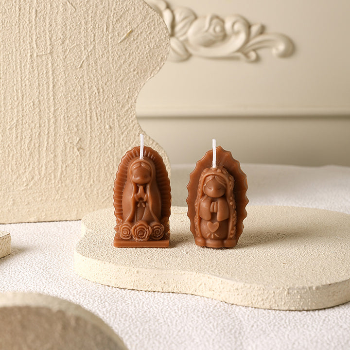 Handcrafted scented candle made from soy blend