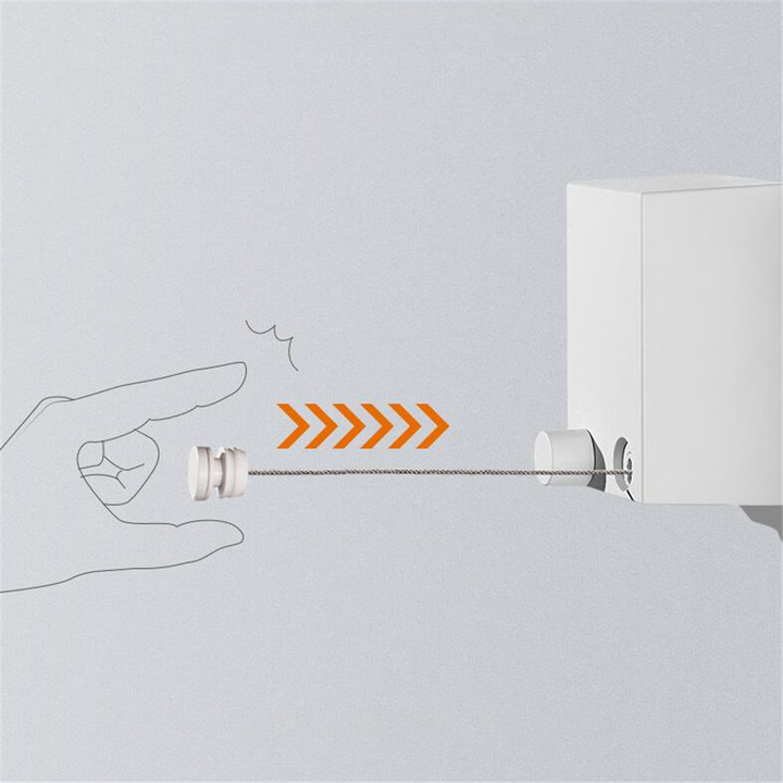 Retractable clothesline for indoors/outdoors | Bowlift
