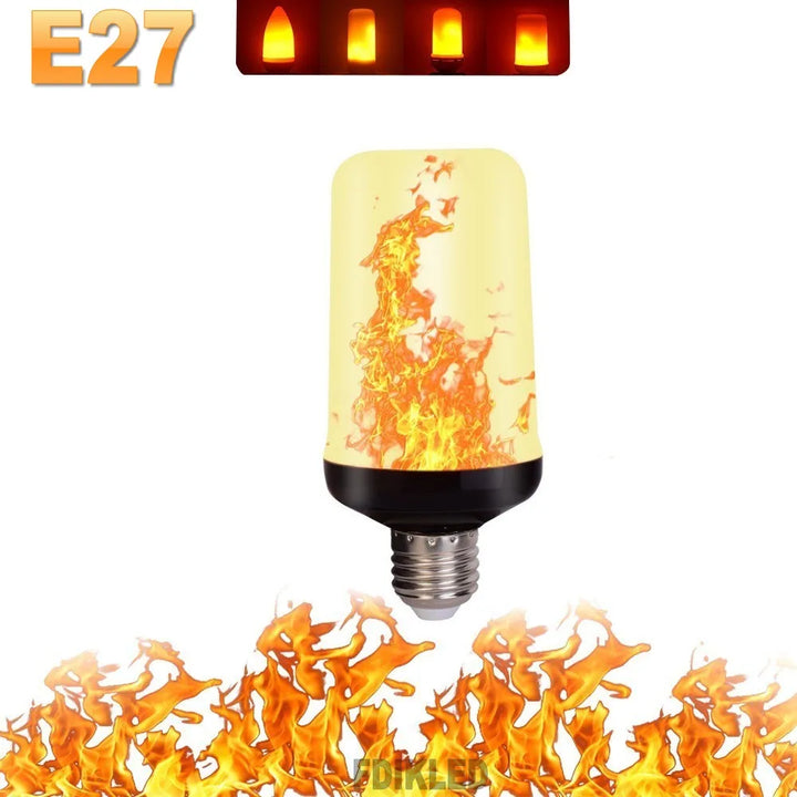 LED Party Lamp with 4 Fire Modes Bowlift