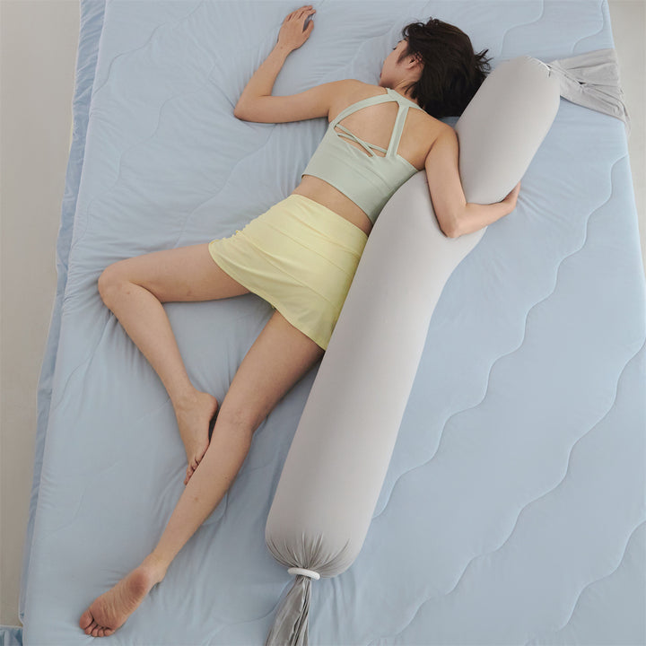 Washable side sleeper pillow with EPS filling