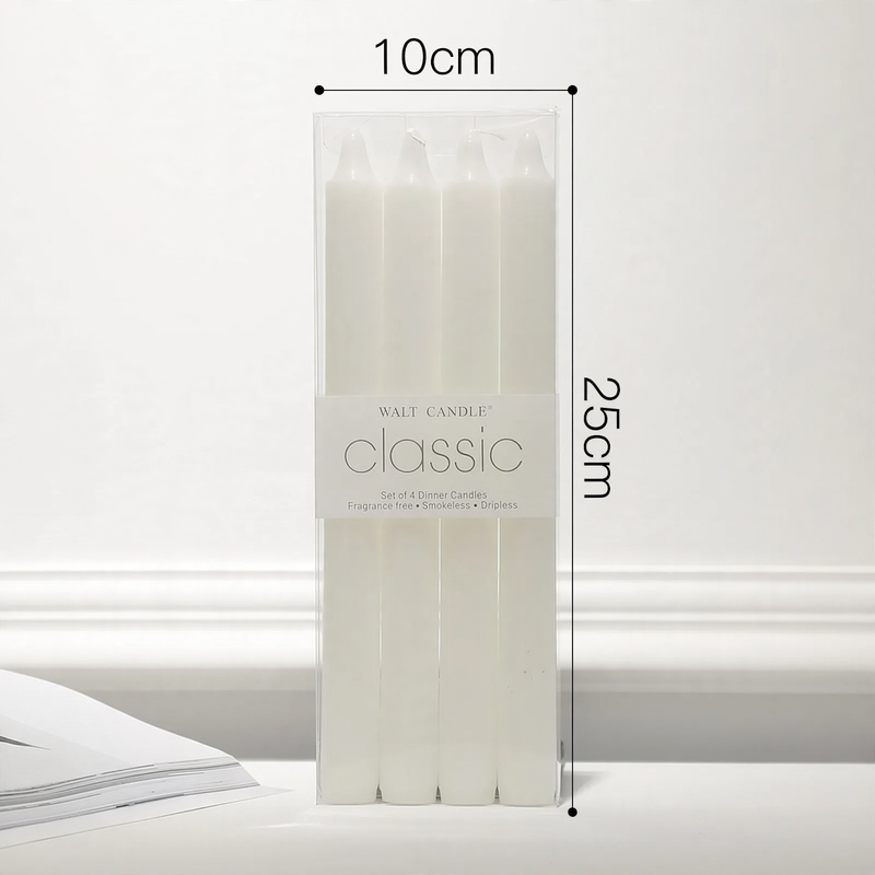 Crystal glass candle holder, European design, dual function