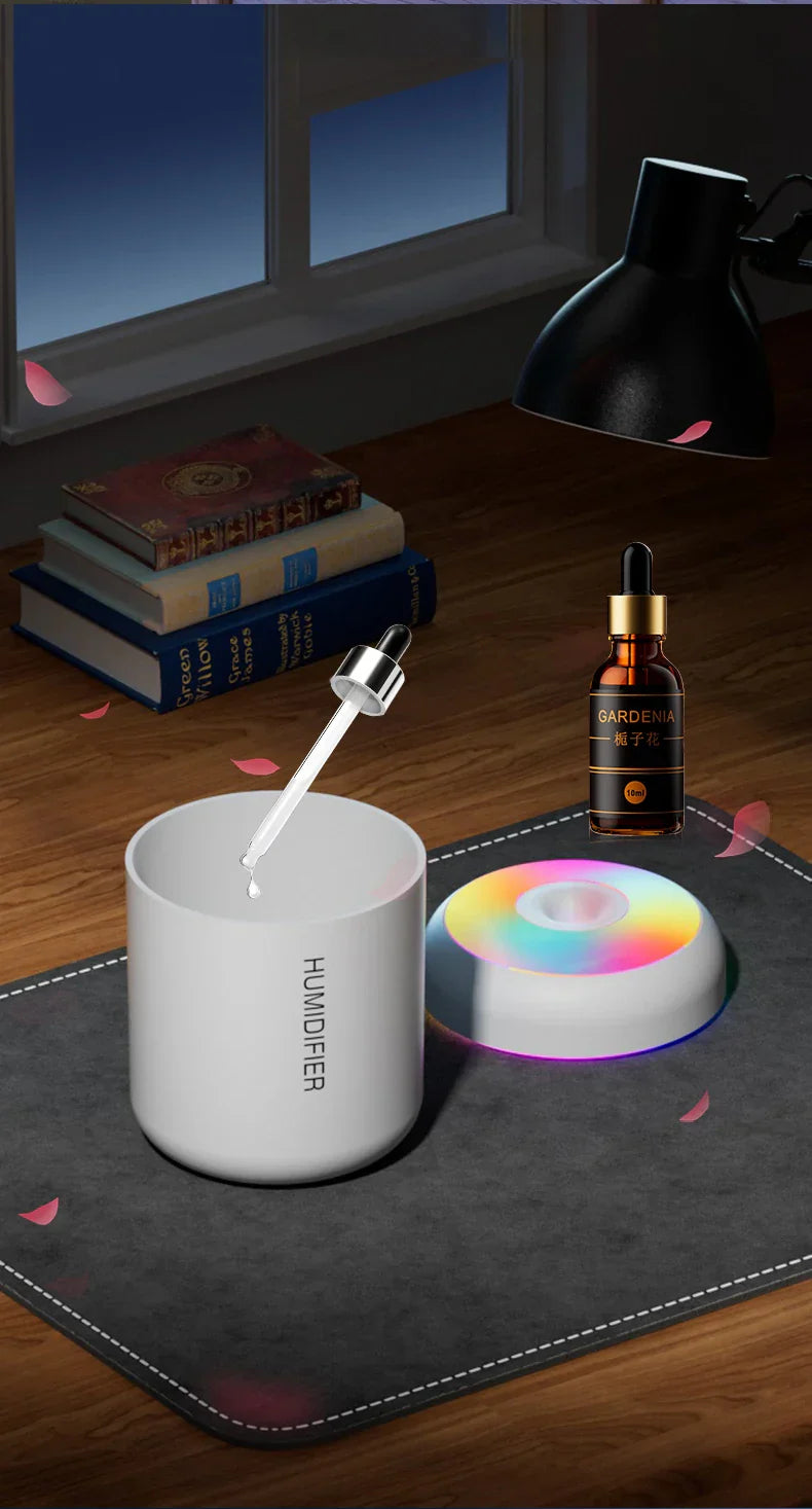Compact USB Humidifier for Car & Bedroom Bowlift