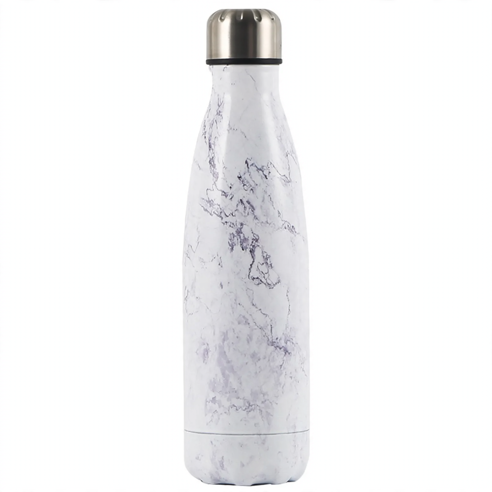 Insulated stainless steel drinking bottle, 500 ml