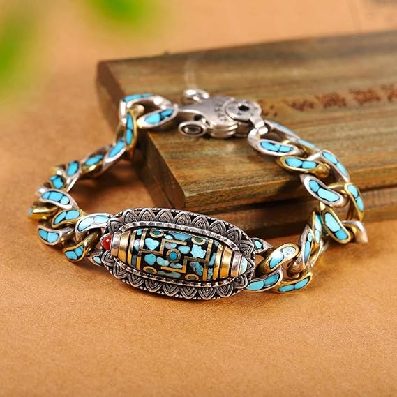 Guardian Dzi-Bracelet | Spiritual Protection & Peace | Bowlift