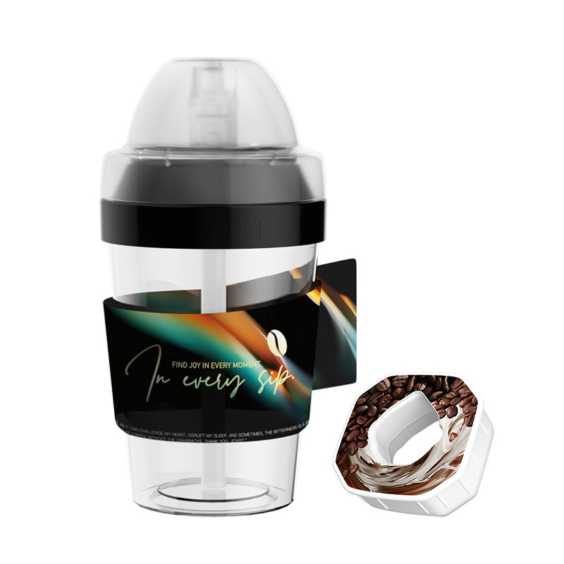 Sports water bottle with straw, 400 ml
