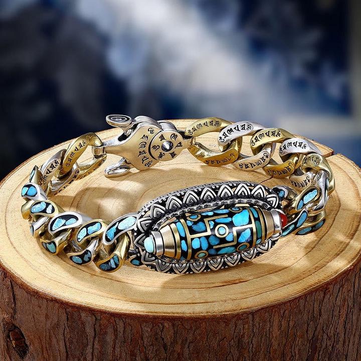 Guardian Dzi-Bracelet | Spiritual Protection & Peace | Bowlift