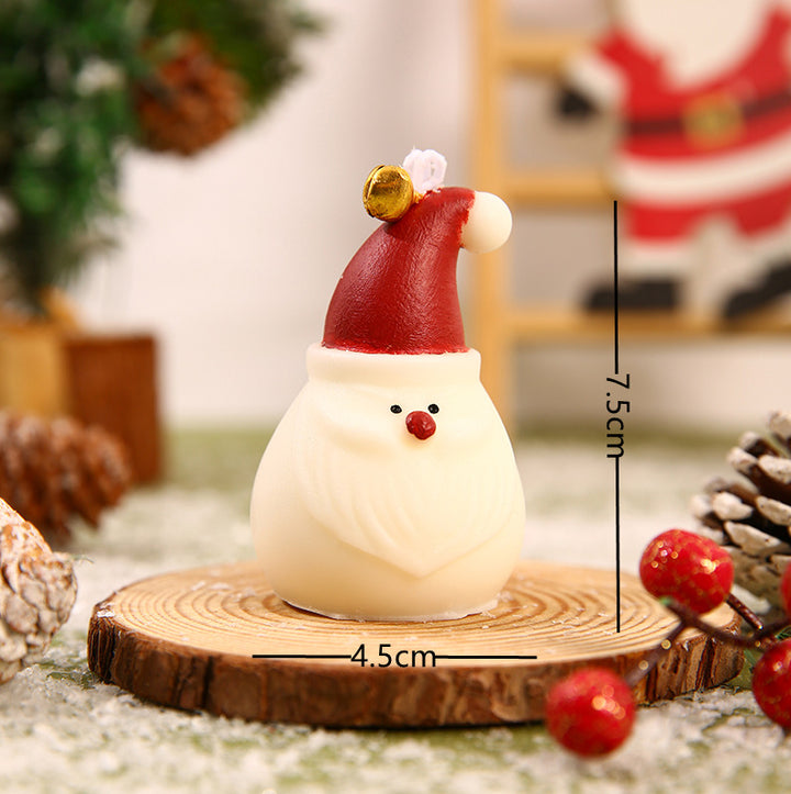 Handcrafted Christmas Scented Candle, Tree Shape