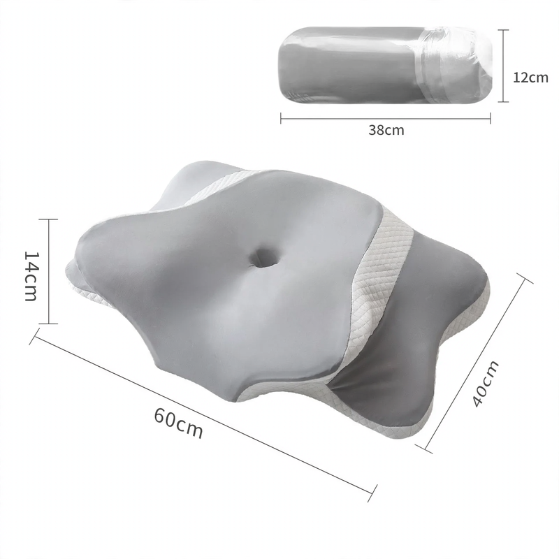 Butterfly-shaped Memory Foam Neck Pillow