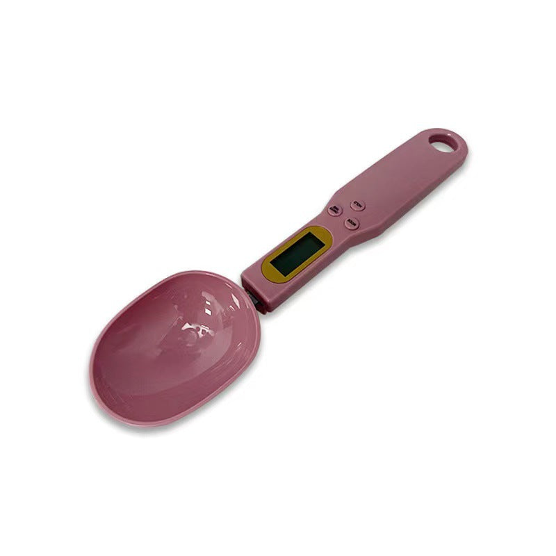 Electronic spoon scale for precise weighing