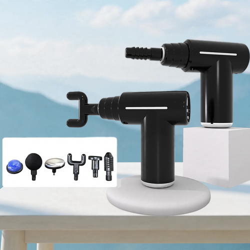 Massage gun with heat and cooling function