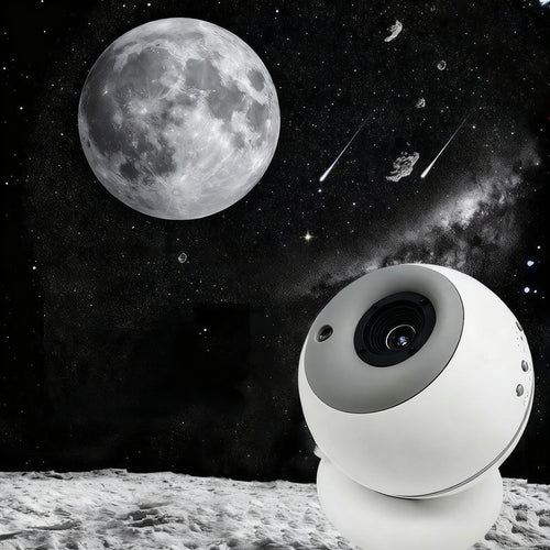 Starry Sky Projection Lamp Donut Design