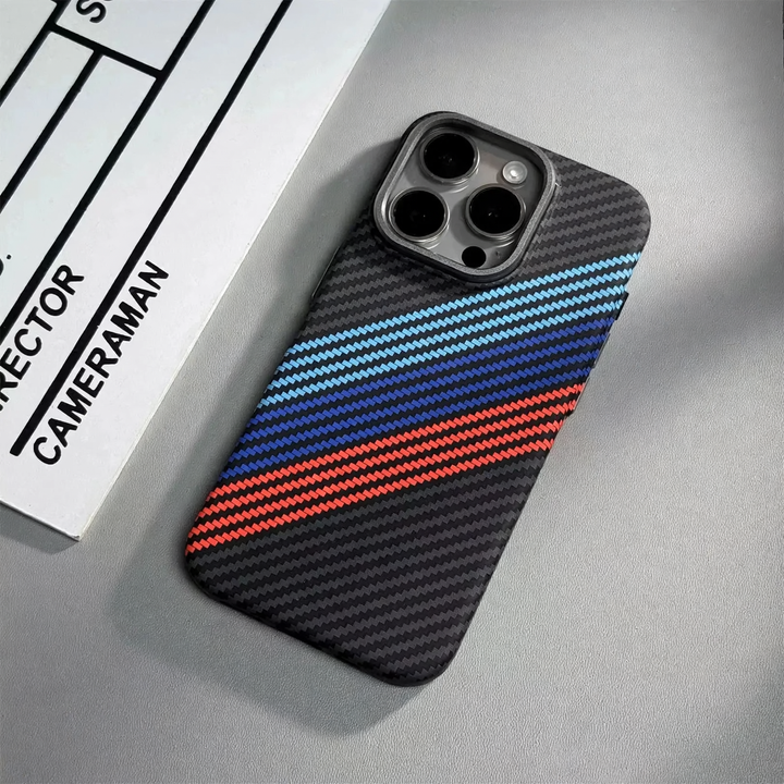 Protective case for iPhone, shockproof, with magnetic mount