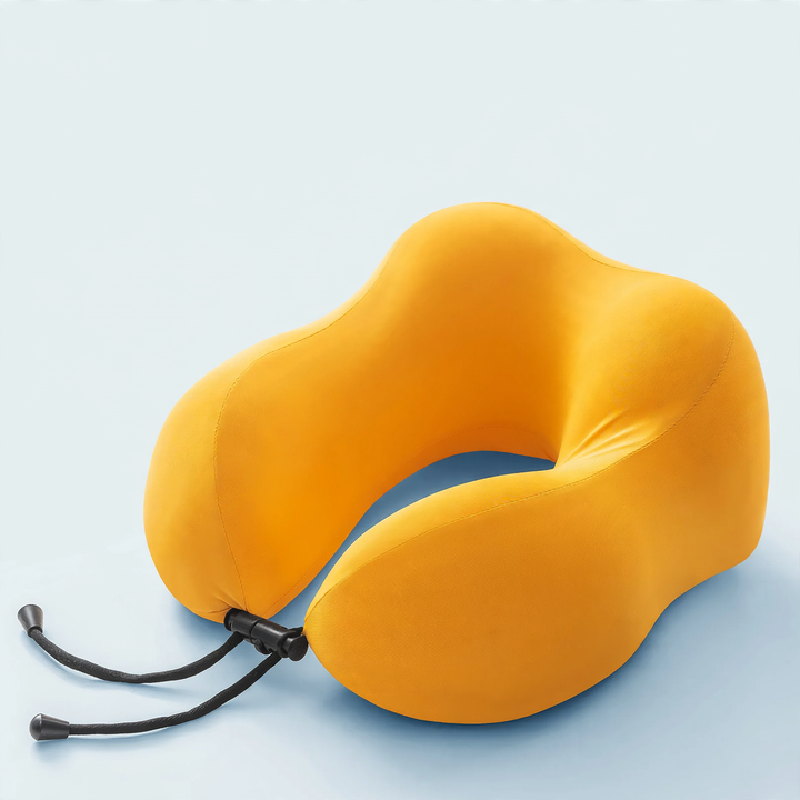 U-shaped memory foam neck pillow for travel