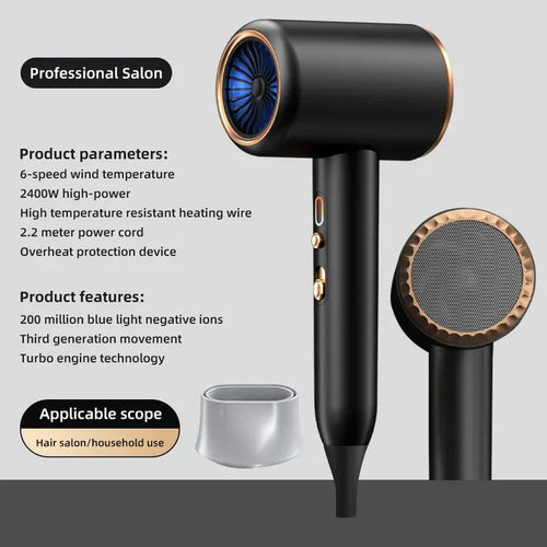 BowLift | High-performance hair dryer 2400W with cold and warm air function - Ion technology