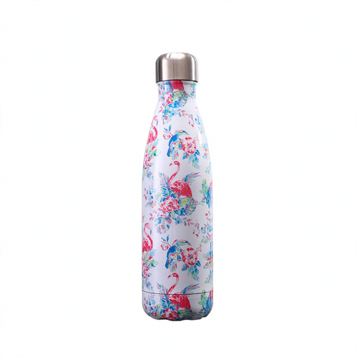 Insulated stainless steel drinking bottle, 500 ml