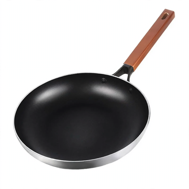 Frying pan, titanium-aluminum, non-stick