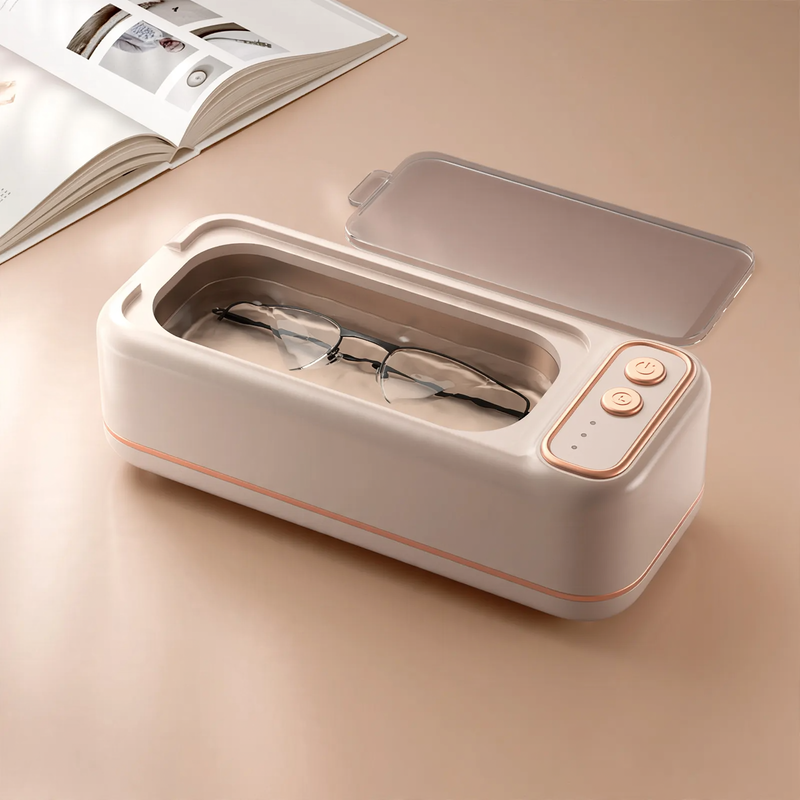 Ultrasonic glasses cleaner with USB charging