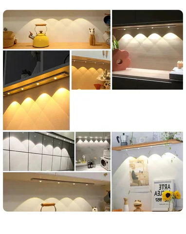 Wireless LED Fixture with Motion Sensor - LumiSense | Bowlift