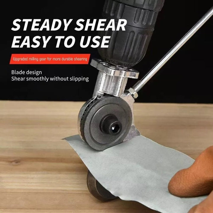 BowLift | Heavy-Duty Metal Cutting Adapter for Drill