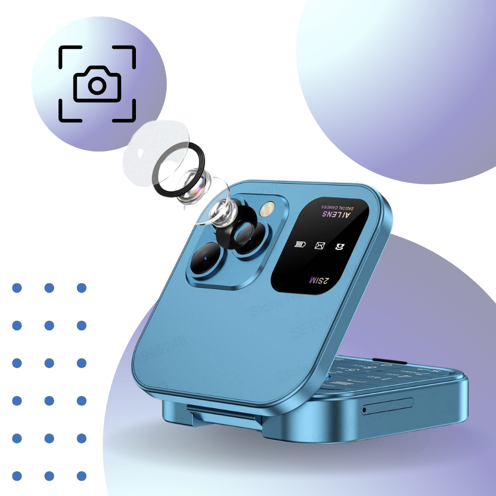 BowLift | Dual Sim Small Flip Phone