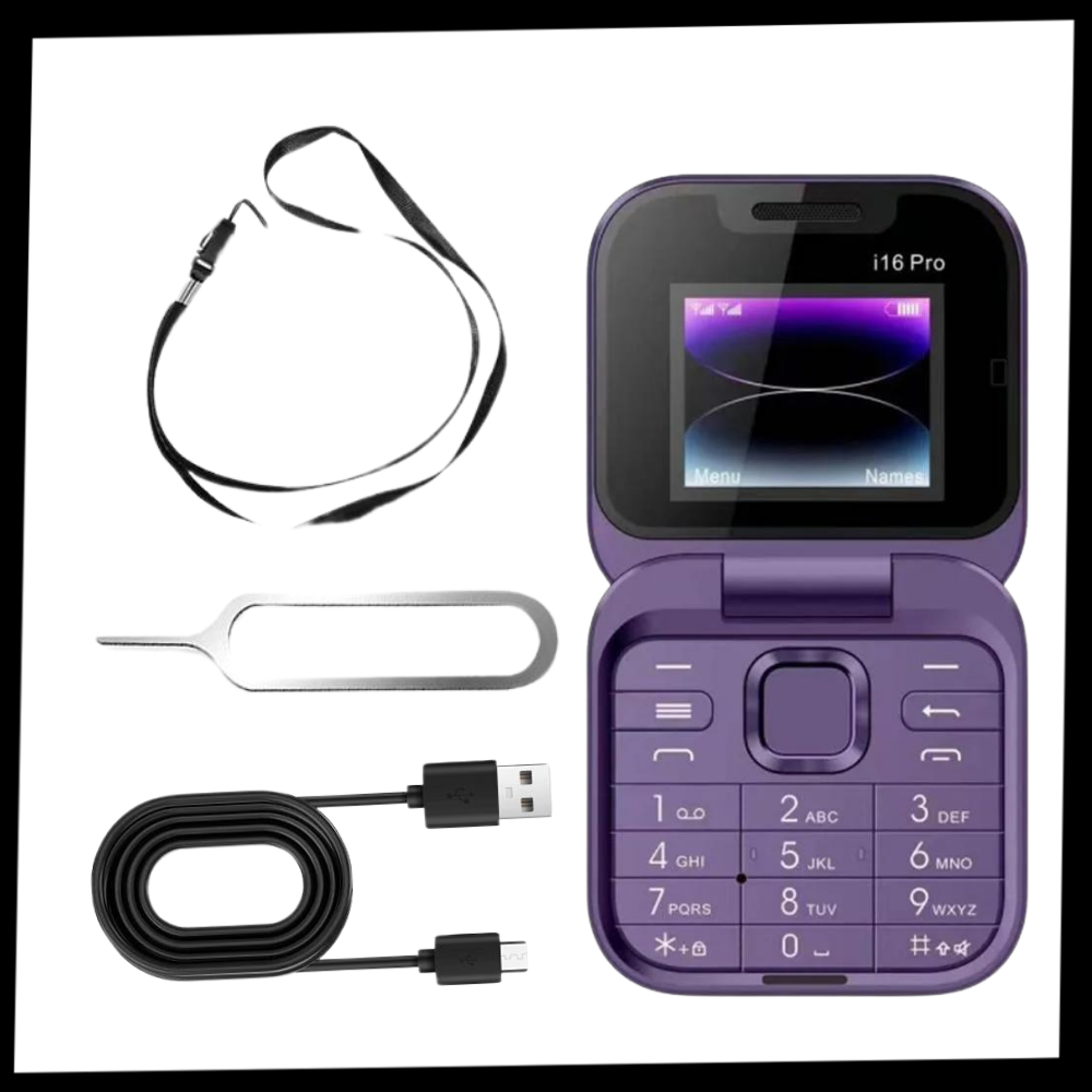 BowLift | Dual Sim Small Flip Phone