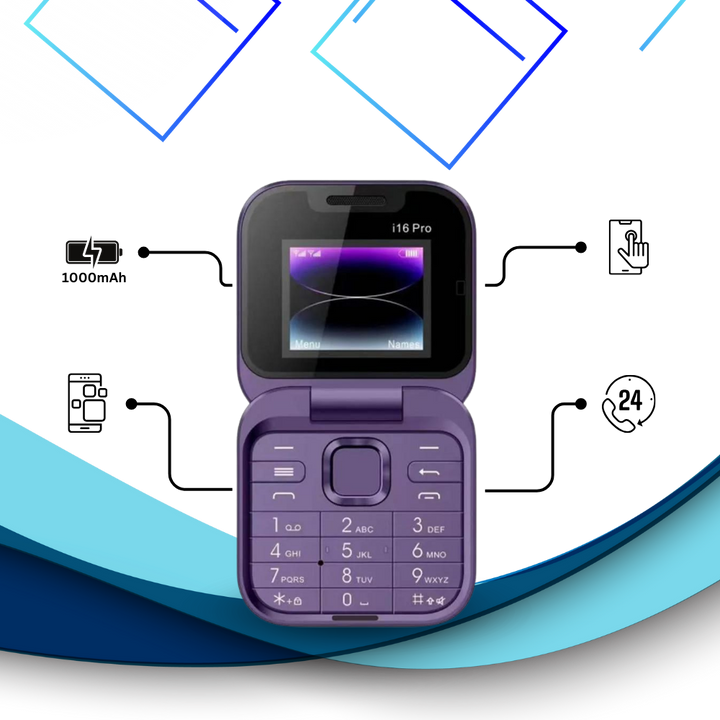 BowLift | Dual Sim Small Flip Phone