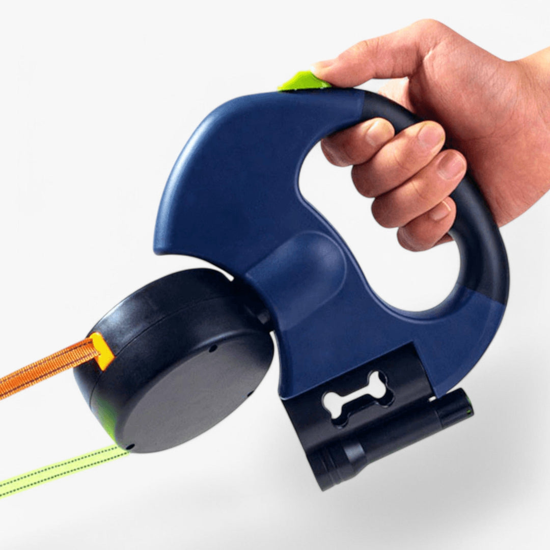 BowLift | Double Dog Leash with 360° Rotating Retractable Leads