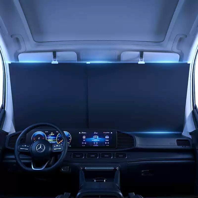 BowLift | Retractable Anti-UV Light Car Windshield Sunshade