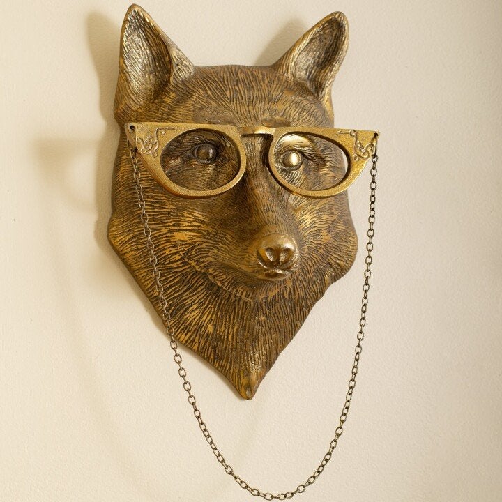 ArtBeest Animal Head Wall Decoration – Hand-Painted Playful Figures Made of Resin | Bowlift