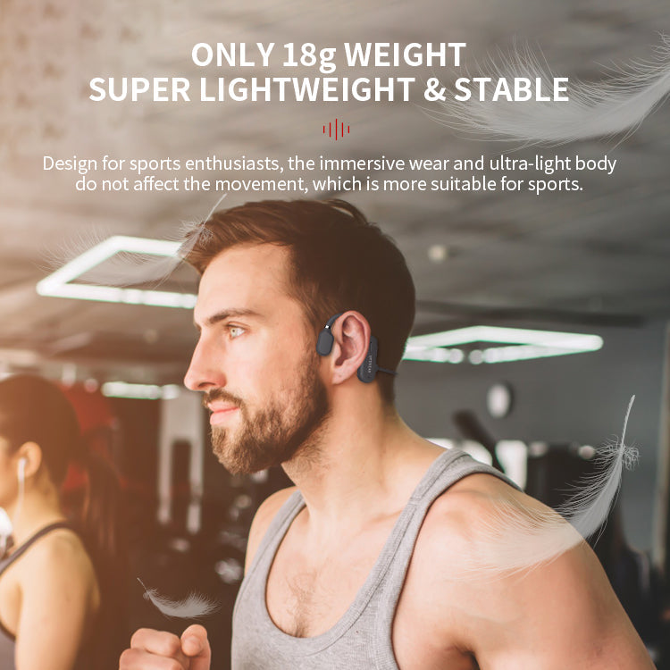 New waterproof bone conduction headphones stereo Bluetooth wireless Bowlift