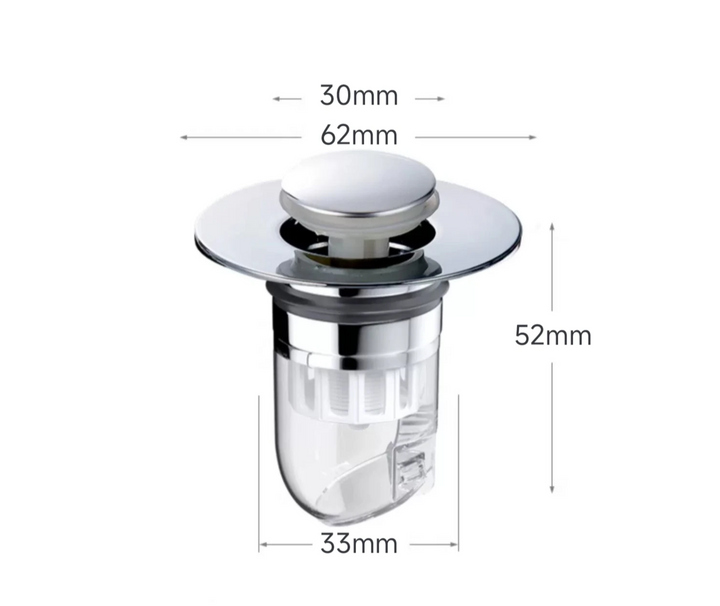 CleanSeal Universal Pop-Up Sink Plug Bowlift