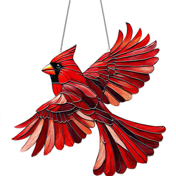 BowLift | Winged Cardinal Christmas Ornaments