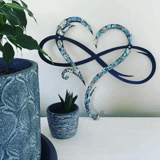 Endless Heart - Steel Wall Decoration Metal Wall Art