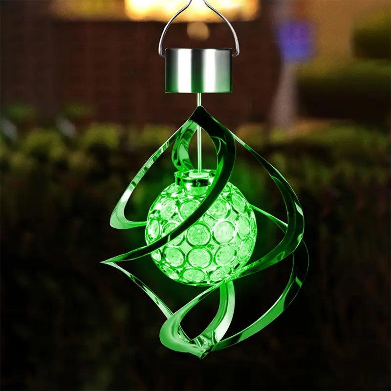 BowLift | SolarWind Sound Light | Solar Wind Chime with Color Change | Weatherproof & Energy Saving | For Garden, Balcony & Terrace