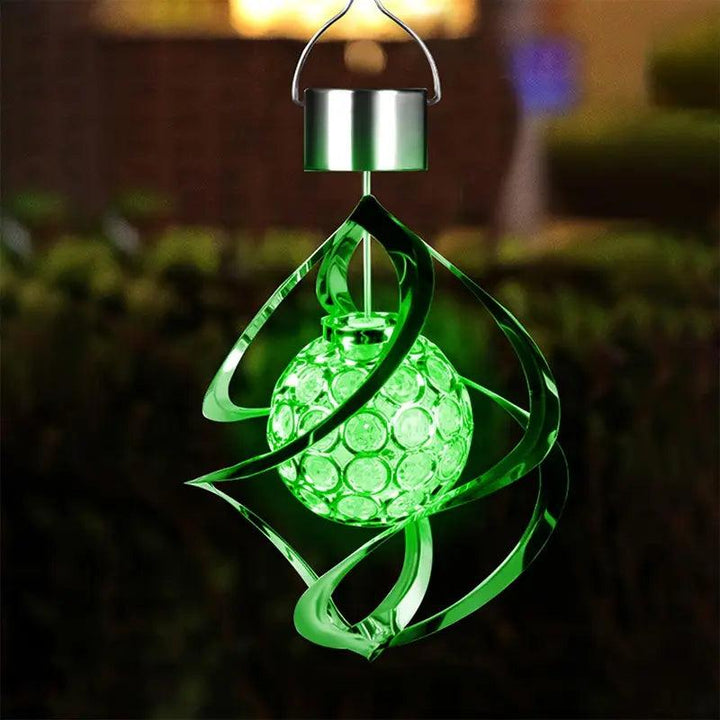 BowLift | SolarWind Sound Light | Solar Wind Chime with Color Change | Weatherproof & Energy Saving | For Garden, Balcony & Terrace