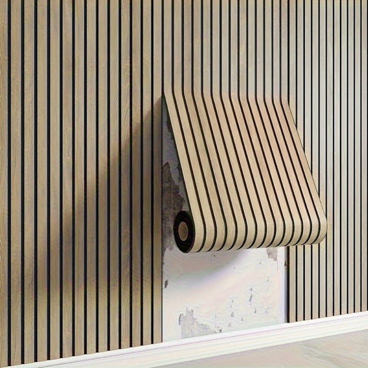 BowLift | HoutLook Wall Panels – Self-adhesive 3D PVC Wall Covering for a Quick Living Experience