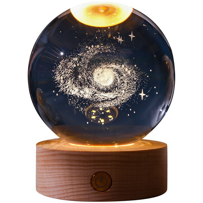 3D Crystal Ball Night Lamp Bowlift