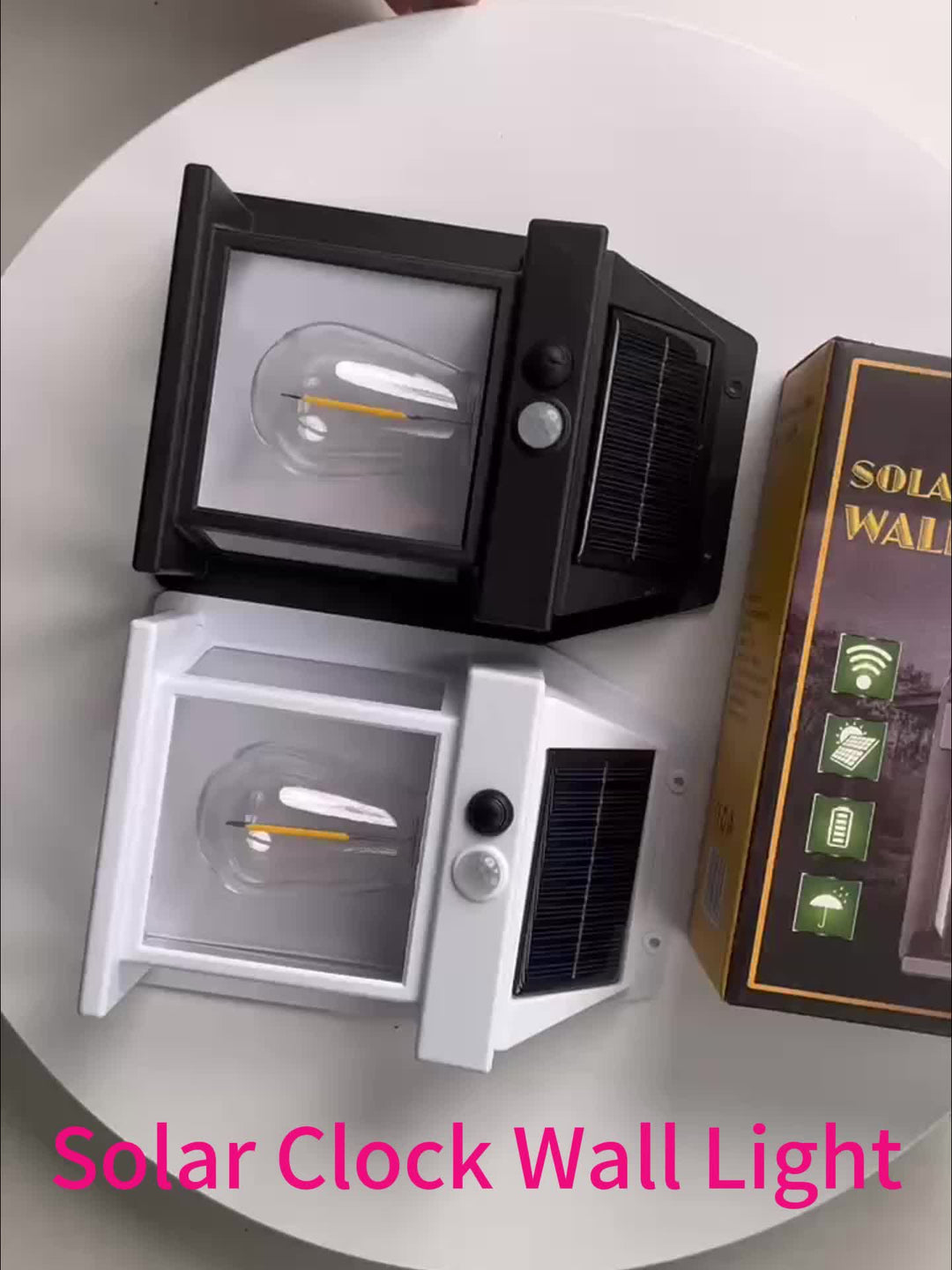 SolarGlow Wall Lamp - Solar Energy Motion Sensor LED | Bowlift
