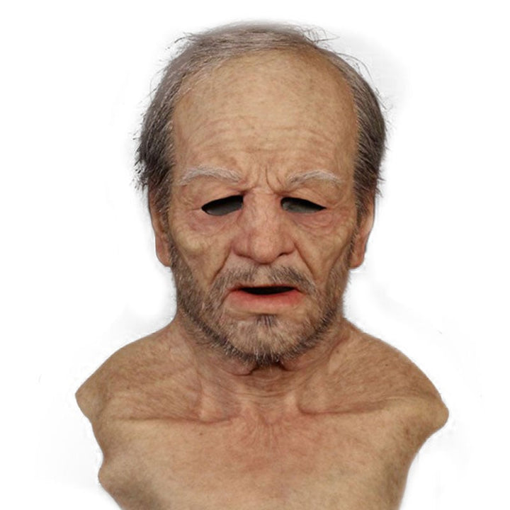 BowLift | MaskEnigma Holloween Realistic Elderly Disguise
