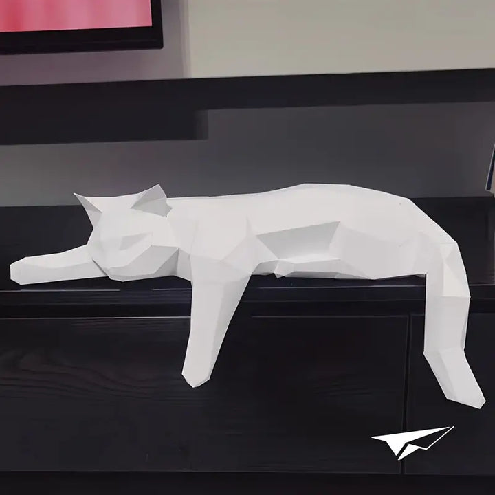 BowLift | Modern Cat Figurine