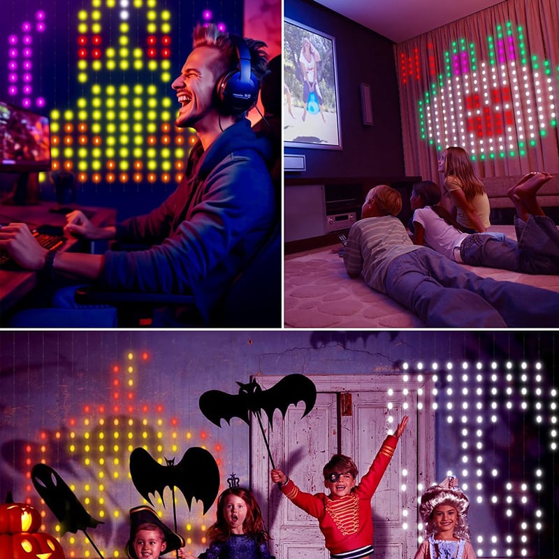 BowLift | Color Waves LED Curtain Sync Lights