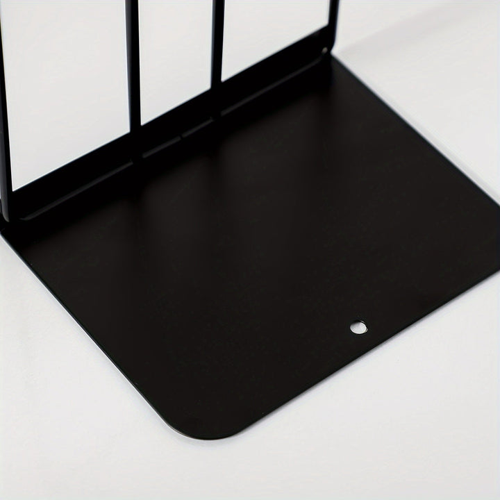 IronHold - Elegant Bookends for Perfect Organization Bowlift