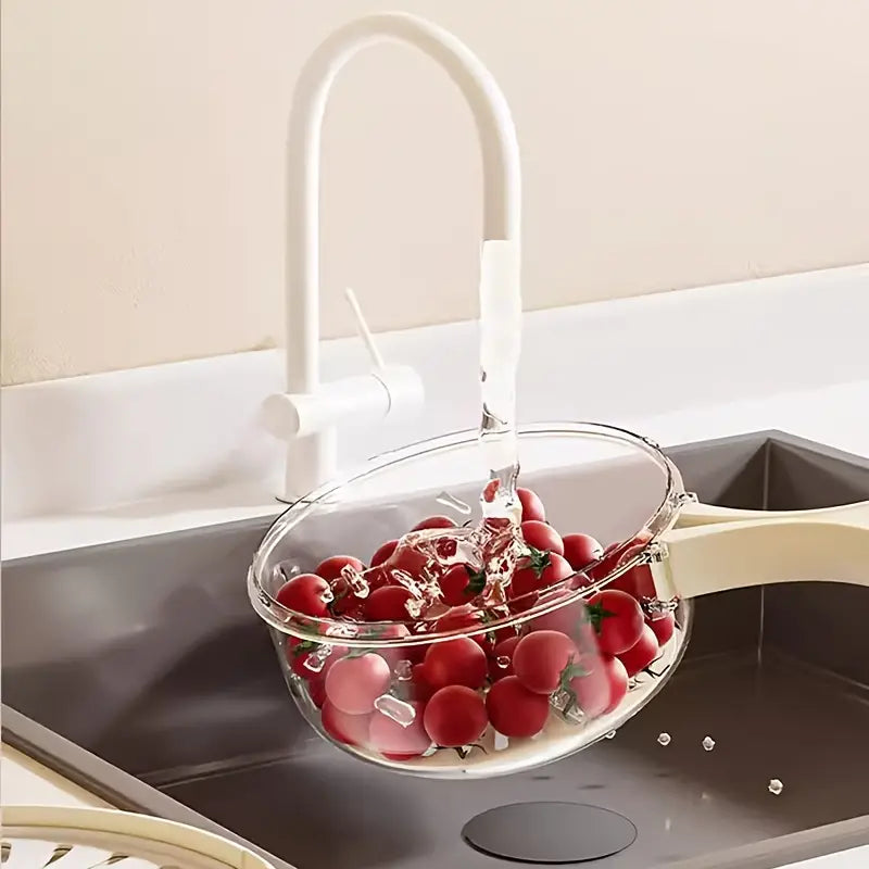 BowLift | Plastic Kitchen Colander Bowl Lid Drainage