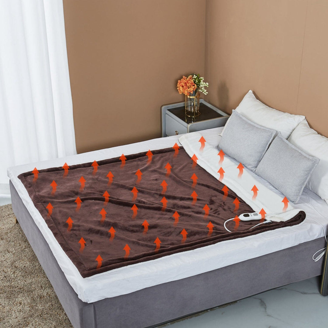 BowLift | Electric Heated Flannel Blanket - CozyHeat